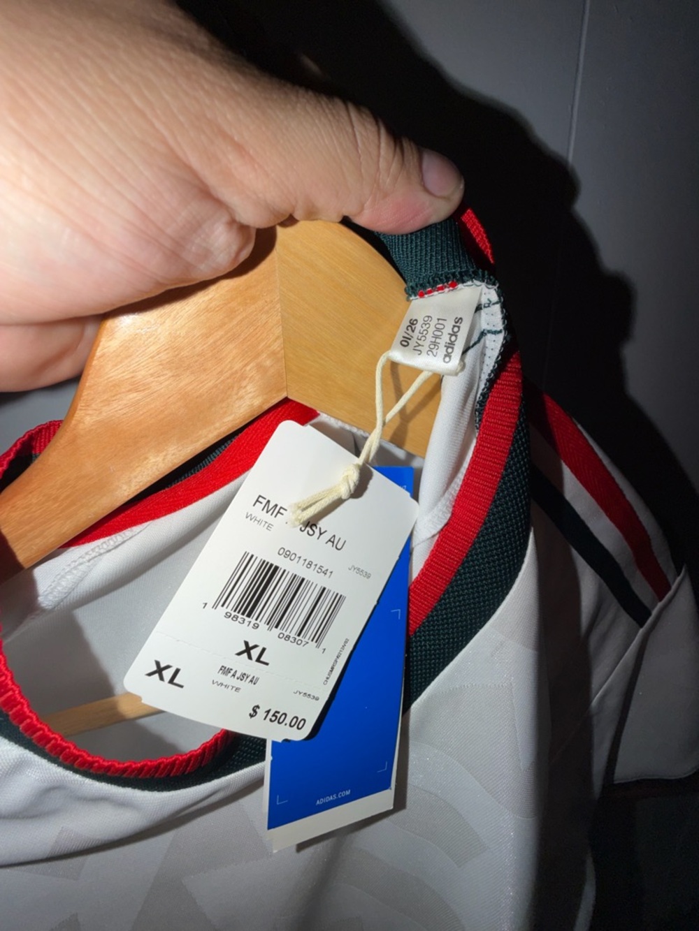 adidas Mexico authentic away jersey 2026 XL - Picture 3 of 8